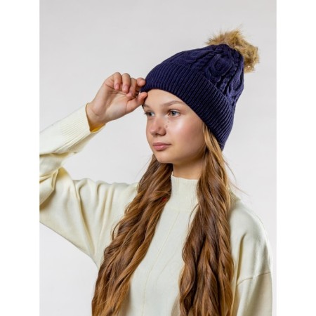 Female ISee hat, size 52-56, blue color-4
