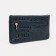 Women's wallet with lightning, dark green color