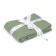 Set of waffle towels Essential, size 50x70 cm, 2 pcs, color sage
