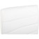 Computer chair MIDL eco -leather/metal, white/chrome 40x44x90 cm