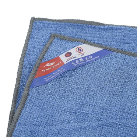 A rag for washing glasses from microfiber 30x30 cm-2