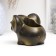 Cashpo Figure "Elephant" Black Zoloto, 8cm