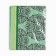 Pillowcase and I 70x70 "Tenderness" Color green, 100 g/m2,100%cotton, calico