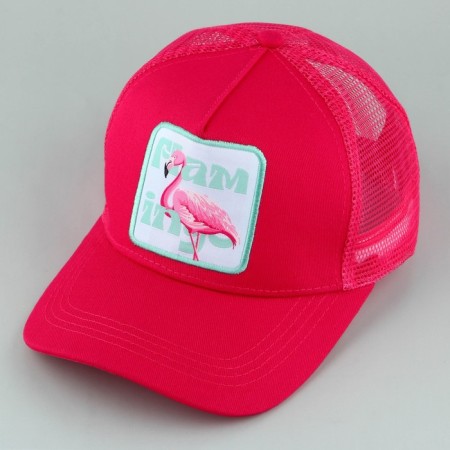 Women's cap "Flamingo", Fuchsia color, rr 56-2