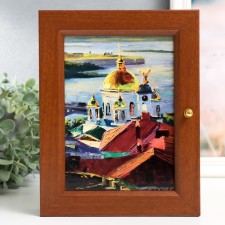 Key of Novgorod 17x22 cm, walnut