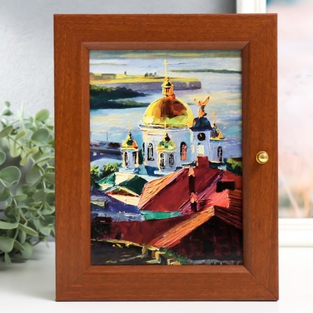 Key of Novgorod 17x22 cm, walnut