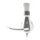 Headphones with a microphone hal-l600 Gray 1.8m monitor headband (1532023)