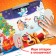 Cardboard book with windows “New Year's riddles. Santa Claus ”, 10 p.
