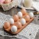 Adelica eggs, 10 departments, 12 × 25 × 1.8 cm, array of birch