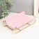 Steam for trifles metal, leatherette "Scandy" pale pink 21x12x5 cm