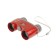 Children's binoculars VEBER EURKA, 3 × 28R, red color