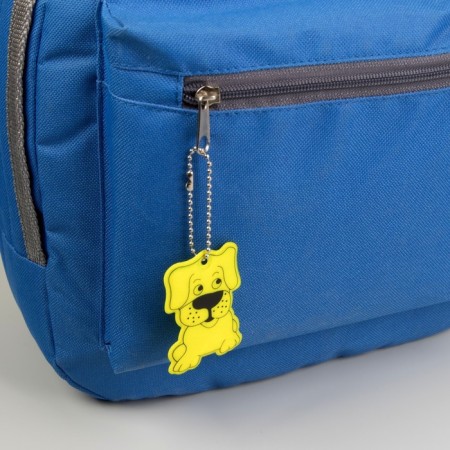 Reflective element "dog", bilateral, 6 × 3.5 cm, color mix-1