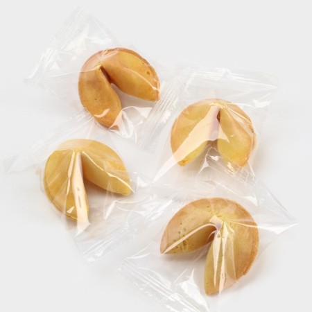 Cookies with predictions at the Ticket of the New Year's Eve-3