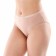 Panties female slips, beige color, size 52-54 (2xl)