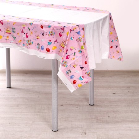 Grinding tablecloth “Happy Birthday”, 108 × 180 cm-1