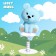 Animal figure "Jumping cubs", color mix