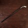 Souvenir product cane with a revolver, blade 30cm