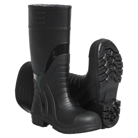 Rubber boots S-27U, PVC, insulated, black, size 45-2