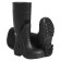 Rubber boots S-27U, PVC, insulated, black, size 45