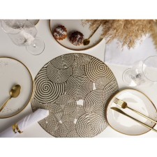 Serving napkin on the table 
