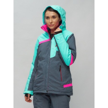 Ski suit, size 44, turquoise color-20