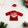 Clothing for a bottle "Slow Claus sweater"