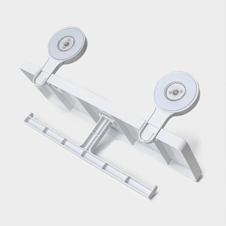 Shelf for bathrooms on Velcro of the Dolyan, 17 × 32 × 11.5 cm, white color-6