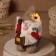 Orak-Domova "Vasilek in a linseed cap, with an ax", 23x15x8 cm, mix