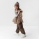 Children's jacket KAFTAN p. 38 (140-146 cm), beige