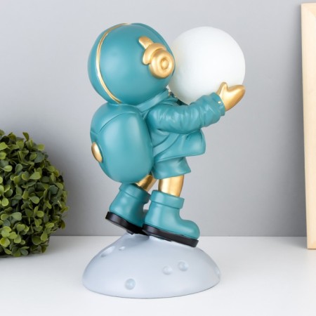 Sponel "Cosmonaut" LED from Batteries Green 16x16x30.5 cm Risalux-5