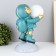Sponel "Cosmonaut" LED from Batteries Green 16x16x30.5 cm Risalux