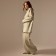 Female featherbone (shirt and trousers) SL Home p. S, light green