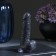 Figure soap "Favorite" on the suction cup 13cm, black