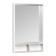 Wardrobe-mirror "York 55", color white ash