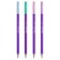 Pencil b/g Berlingo "Envy" HB, round, sharpened, assorted