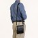 Male bag, black color