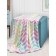 Rainbow blanket, size 200x220 cm