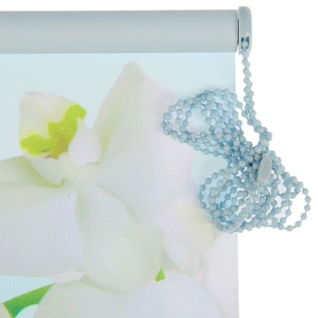 Magellan curtain (curtains and accessories) "Orchid", size 50 × 160 cm, blue color-2