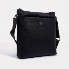 Male bag, black color