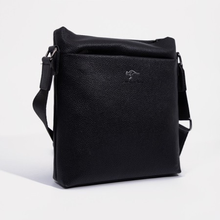 Male bag, black color
