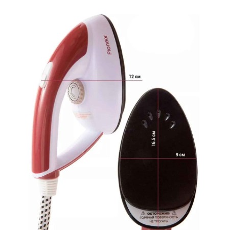 Pioneer SS254, floor, 2400W, 1 l, lingonberry-white-2