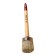 Round bison 01501-70, light bristles, wooden pen, No. 22, 70mm