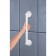 Bath handrail Pro M 45 cm, white