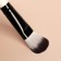 A set of makeup brushes "stripes", 8 objects, a lightning cover, white/black color