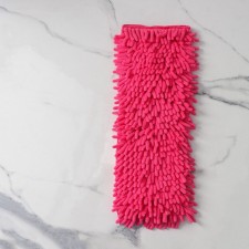 Nozzle for a mop with a clip-butter of a share, microfiber of the beech 39 × 28 cm, color mix