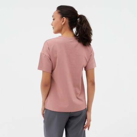 Women's T-shirt Basic Line, dusty pink color, rr 42-3