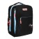 Youth backpack 39 x 26 x 10 cm, ergonomic back, Across G6, black/pink G-6-6