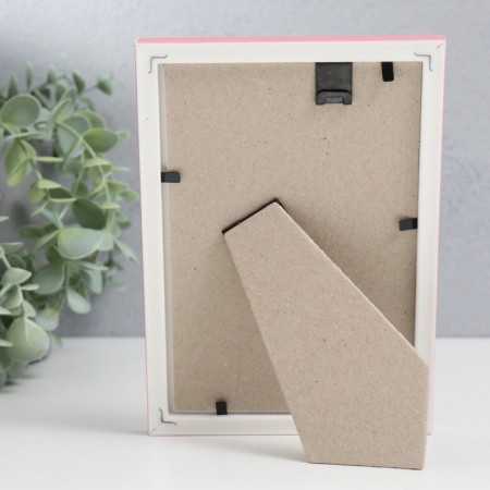 Photo frame Plastic "Watercolor" 10x15 cm, pink-3