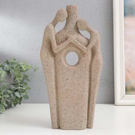 Souvenir Polystone Vazon "Sandless people. Vesse for two" 28.5x14x5 cm