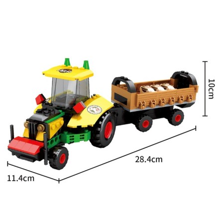 Constructor Farm "Tractor with a Teel", 262 details-1